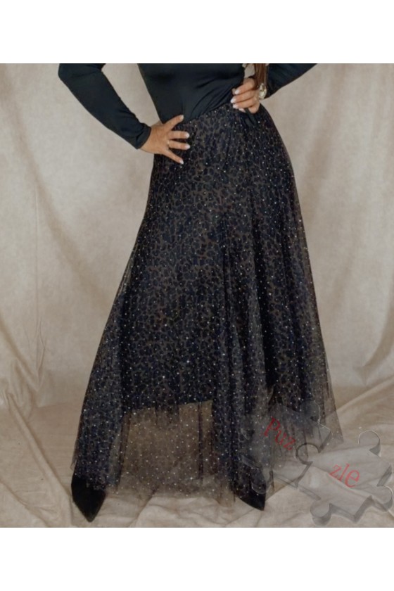 Md.Falda Tul strass