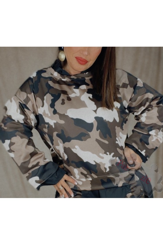Md.Sudadera camuflaje