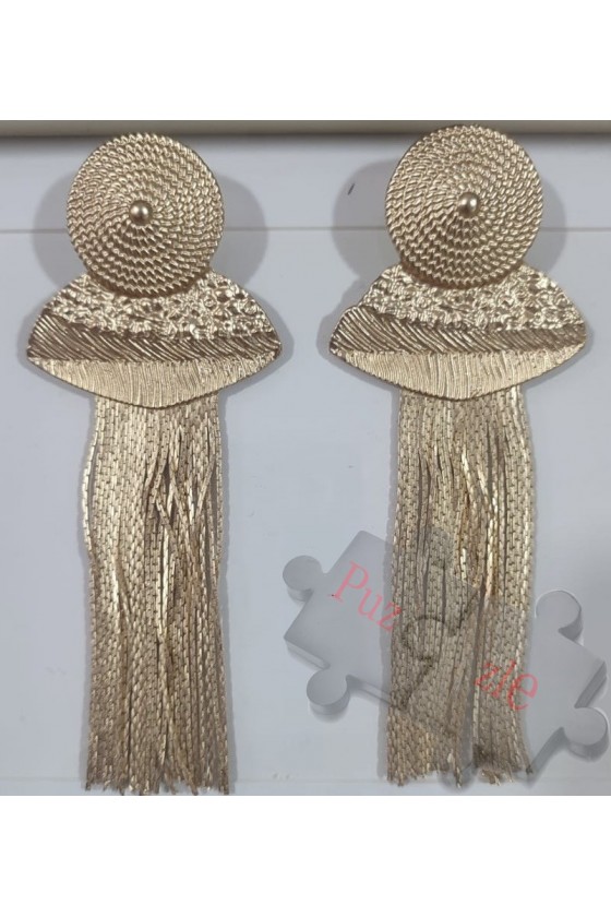 Md.pendientes dorados