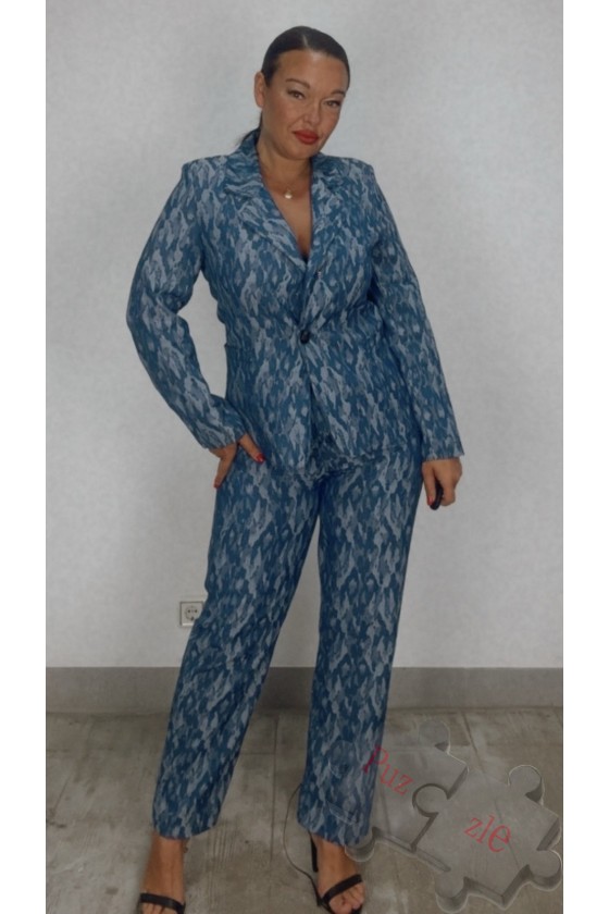 Md.Conjunto animals denim